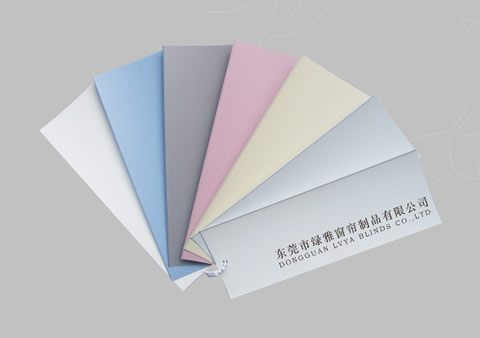 PVC vertical color card (89mm)